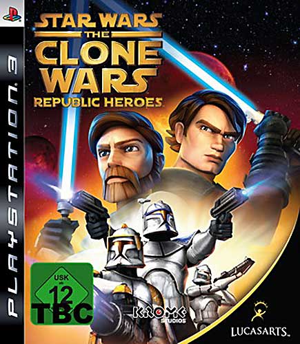 Star Wars: The Clone Wars - Republic Heroes [PS3] - Der Packshot