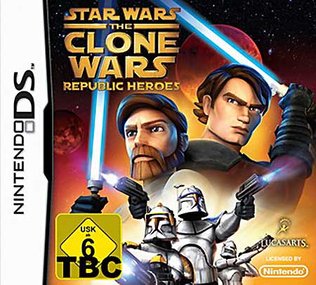 Star Wars: The Clone Wars - Republic Heroes [DS] - Der Packshot