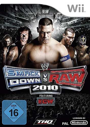 WWE Smackdown vs. Raw 2010 [Wii] - Der Packshot
