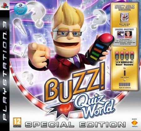 Buzz!: Quiz World - Special Edition [PS3] - Der Packshot
