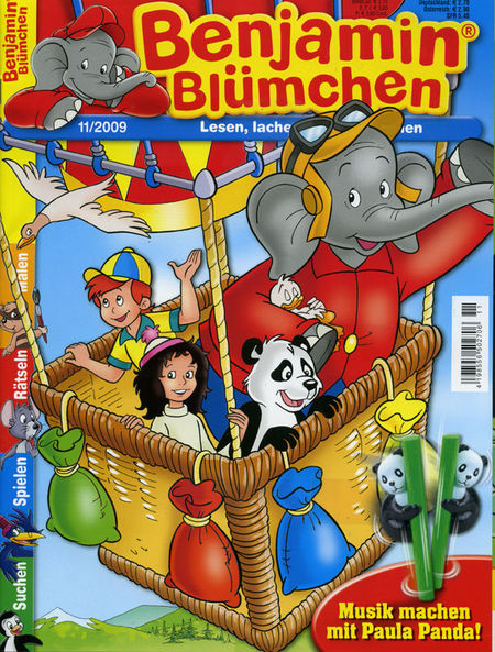 Benjamin Blümchen 11/2009 - Das Cover