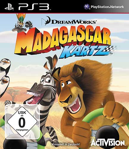 Madagascar Kartz [PS3] - Der Packshot