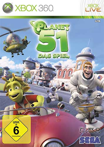 Planet 51 [Xbox 360] - Der Packshot