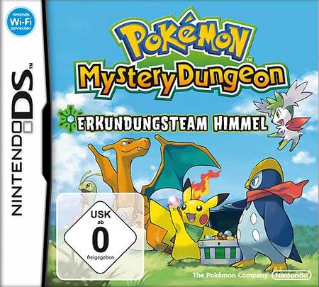 Pokemon Mystery Dungeon: Erkundungsteam Himmel [DS] - Der Packshot