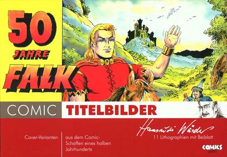 Hansrudi Wäscher: 50 Jahre Falk - Comic Titelbilder Nr. 3 - Das Cover