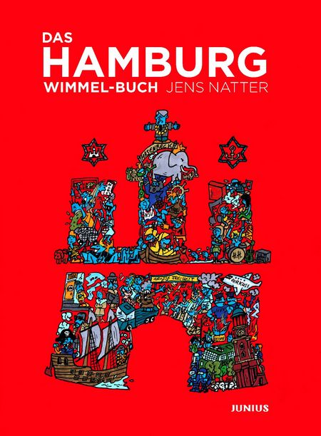 Hamburg Wimmel-Buch - Das Cover