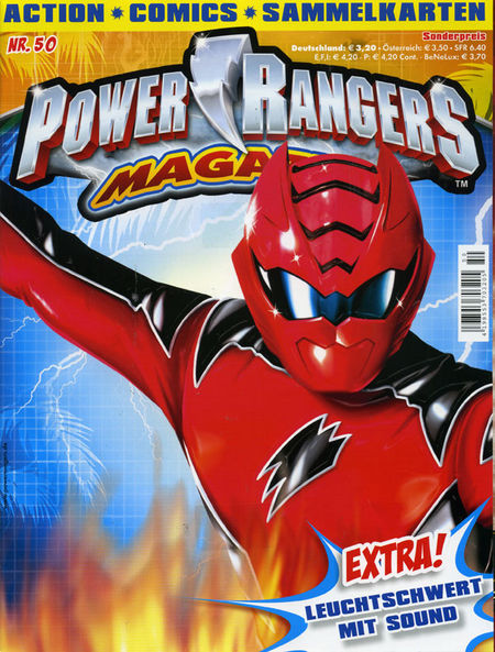 Power Rangers Magazin 50 - Das Cover