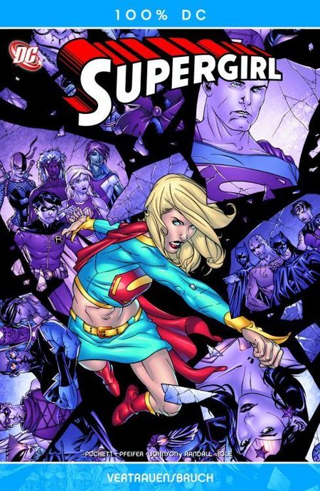 100% DC 22: Supergirl 6: Vertrauensbruch - Das Cover