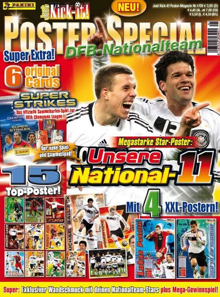 Just Kick-It! Poster-Special 01/09 zum DFB-Nationalteam - Das Cover