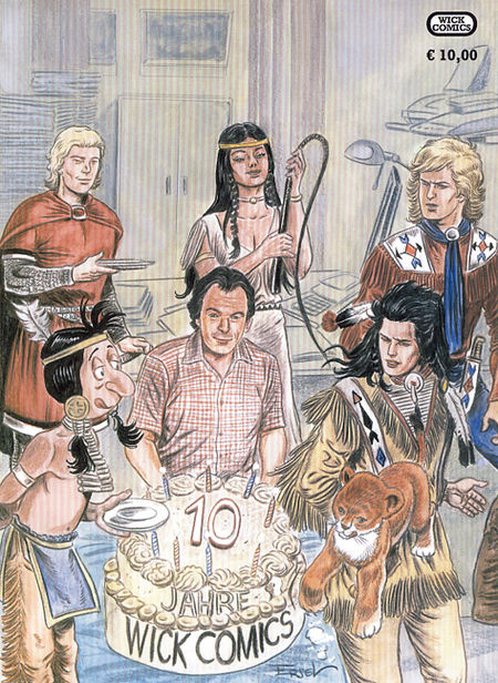 10 Jahre Wick Comics - Das Cover