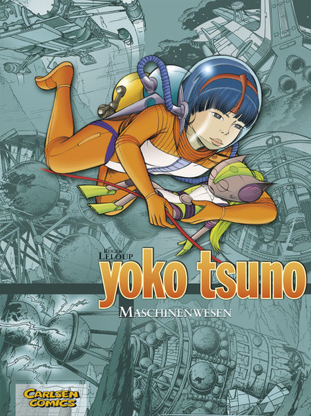 Yoko Tsuno Sammelbände 6: Maschinenwesen - Das Cover