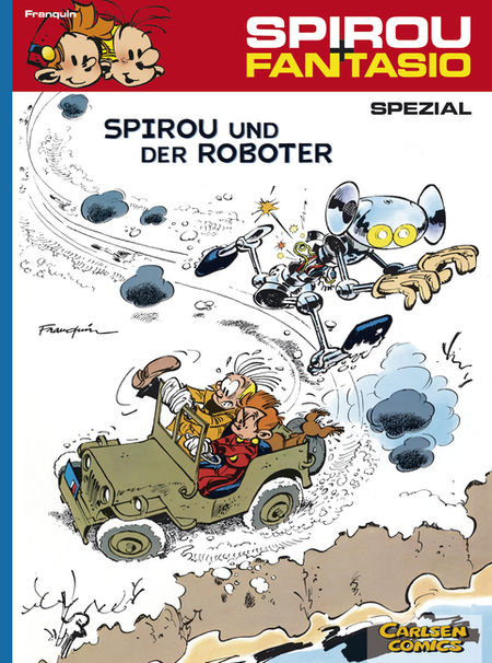 Spirou & Fantasio Spezial 10: Spirou und der Roboter - Das Cover