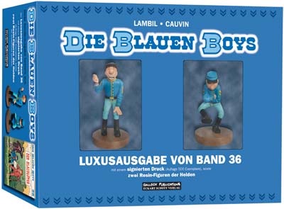 Die blauen Boys 36 Figurenedition - Das Cover
