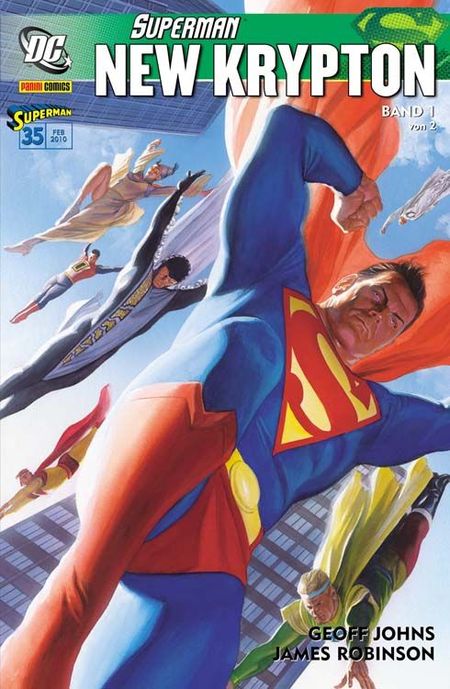 Superman Sonderband 35: New Krypton 1 - Das Cover