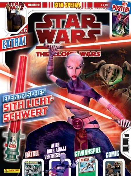 Star Wars: The Clone Wars Magazin 6 - Das Cover