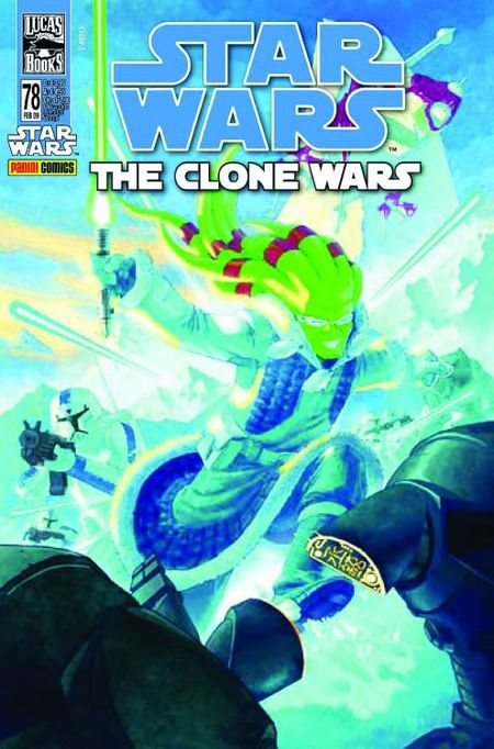 Star Wars 78: The Clone Wars - Das Cover