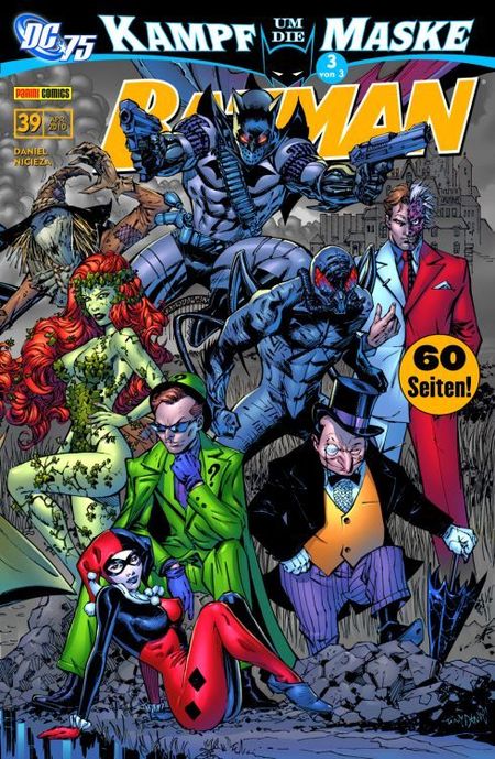 Batman 39: Kampf um die Maske 3 (von 3) - Das Cover