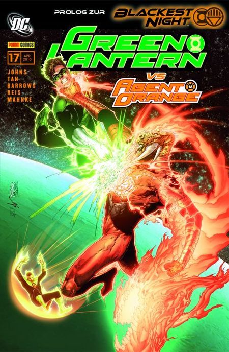 Green Lantern Sonderband 17: Agent Orange - Das Cover