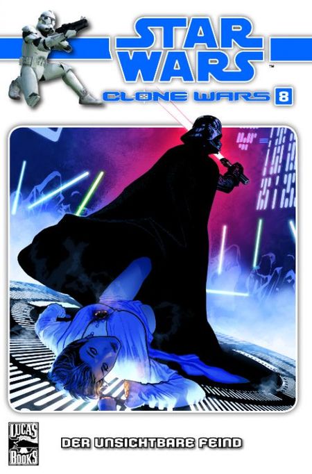 Star Wars: The Clone Wars 8 (von 9): Der unsichtbare Feind - Das Cover