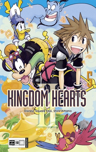 Kingdom Hearts II 5 - Das Cover