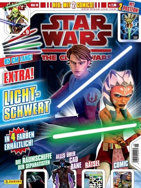Star Wars: The Clone Wars Magazin 9 - Das Cover