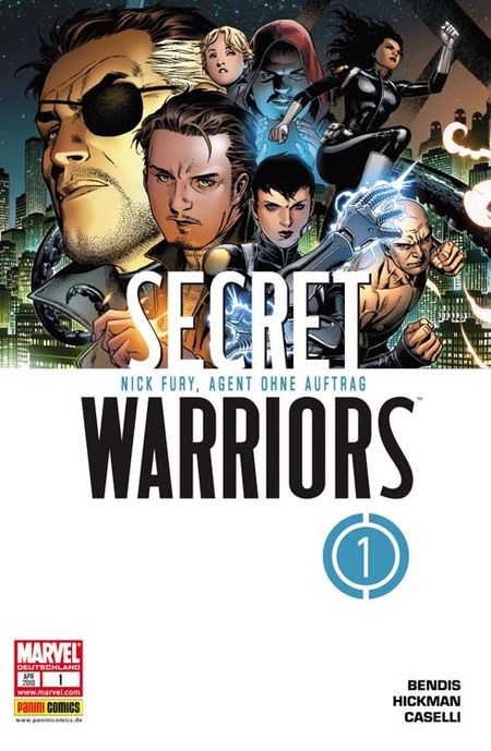 Secret Warriors 1: Nick Fury, Agent ohne Auftrag - Das Cover