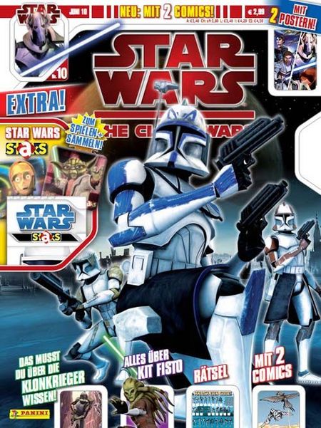 Star Wars: The Clone Wars Magazin 10 - Das Cover