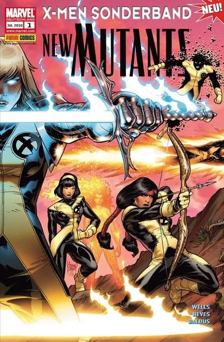 X-Men Sonderband: New Mutants 1 - Das Cover