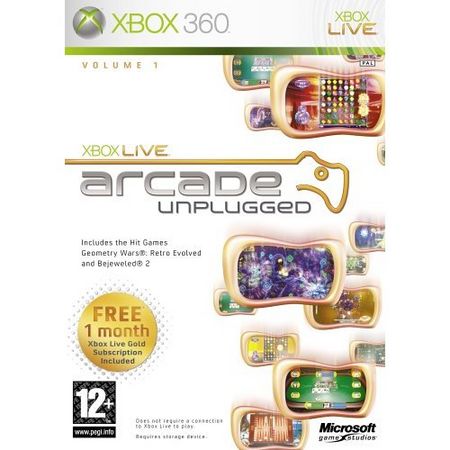 Xbox Live Arcade Unplugged Vol. 1 - Der Packshot