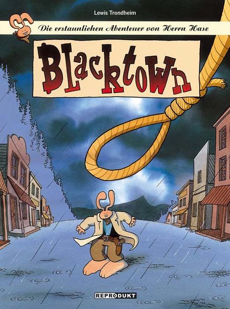 Die erstaunlichen Abenteuer von Herrn Hase 2: Blacktown - Das Cover