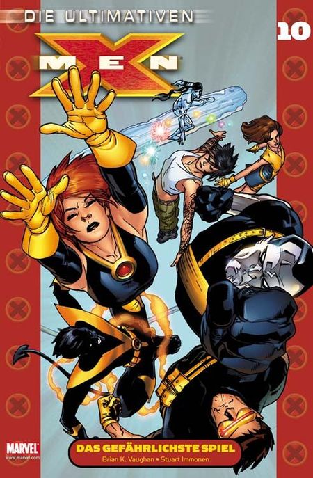 Die ultimativen X-Men Paperback 10: Das gefährlichste Spiel - Das Cover