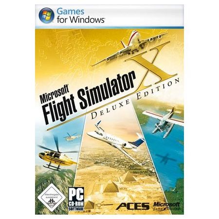 Flight Simulator X - Deluxe Edition - Der Packshot