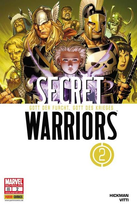 Secret Warriors 2 - Das Cover