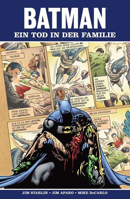 Batman: Ein Tod in der Familie (SC) - Das Cover