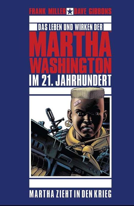 Martha Washington 2: Martha zieht in den Krieg - Das Cover