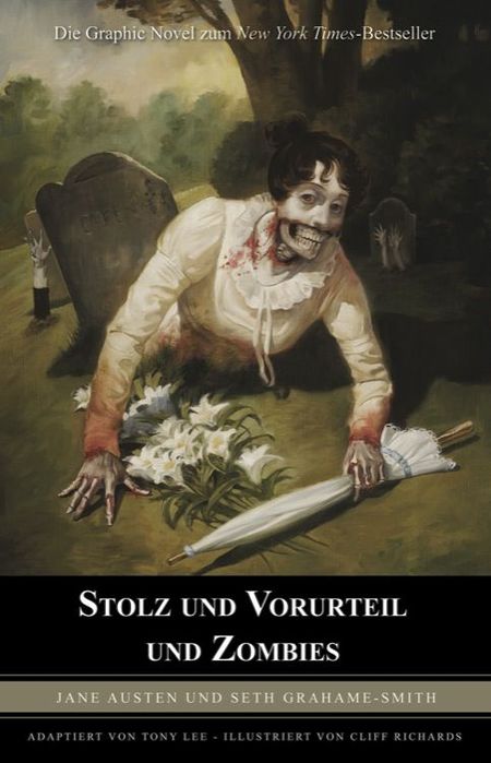 Stolz und Vorurteil und Zombies - Das Cover