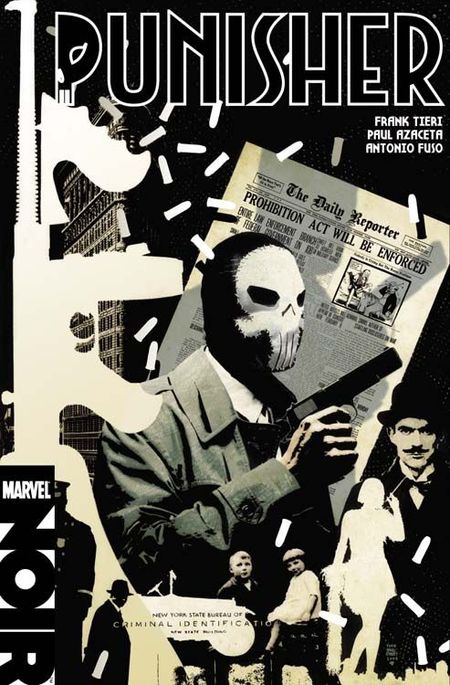 Marvel Noir: Punisher - Das Cover