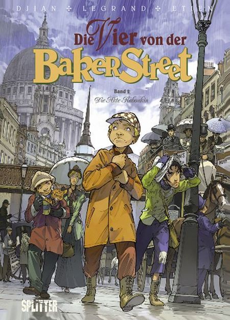 Die Vier von der Baker Street 2: Die Akte Raboukin - Das Cover