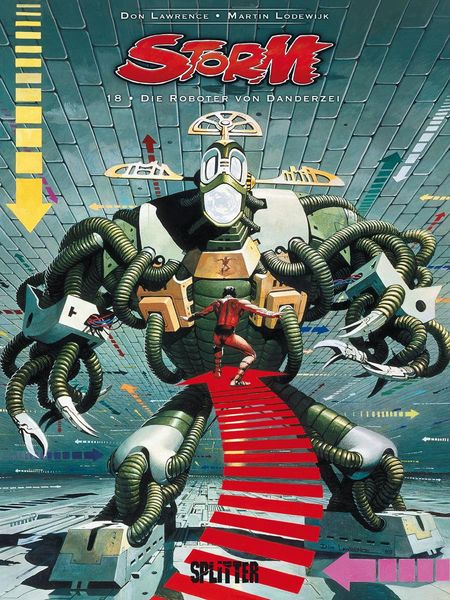 Storm 18: Die Roboter von Danderzei - Das Cover