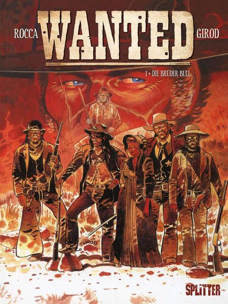 Wanted 1: Die Brüder Bull - Das Cover