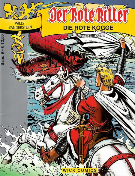 Der Rote Ritter Silber Edition 9: Die rote Kogge - Das Cover