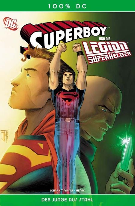 100% DC 28: Superboy und die Legion der Superhelden - Das Cover