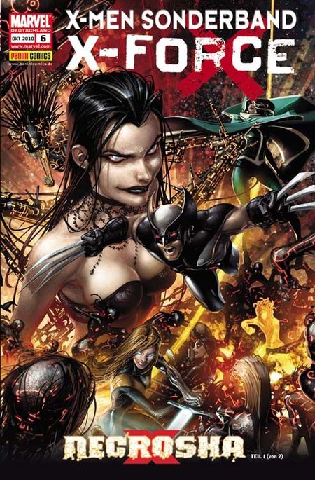 X-Men Sonderband: X-Force 6 - Necrosha 1 (von 2) - Das Cover