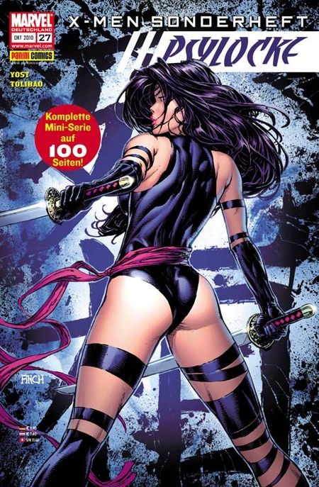 X-Men Sonderheft 27: Psylocke - Das Cover