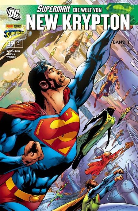 Superman Sonderband 39: Die Welt von New Krypton 1 (von 3) - Das Cover