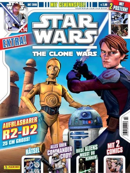 Star Wars: The Clone Wars Magazin 14 - Das Cover