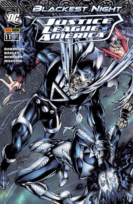 Justice League of America 11: Blackest Night - Das Cover
