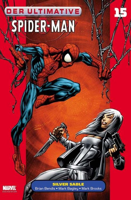 Der ultimative Spider-Man Paperback 15: Silver Sable - Das Cover