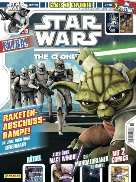 Star Wars: The Clone Wars Magazin 15 - Das Cover