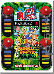 Buzz! Junior: Jungle Party (inkl. Buzzer) - Der Packshot